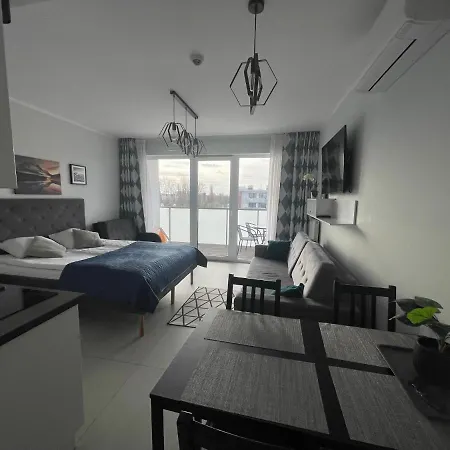 Lägenhet Kasprowicza 20 Luxury - Free Pool, Saunas, Salzgrotte, Jacuzzi, Gym, Children's Playroom, Fitness Kołobrzeg