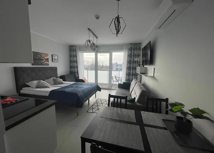 Lejlighed Kasprowicza 20 Luxury - Free Pool, Saunas, Salzgrotte, Jacuzzi, Gym, Children's Playroom, Fitness Kołobrzeg