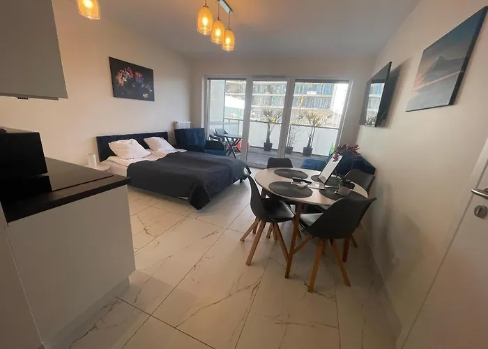 Lejlighed Kasprowicza 20 Luxury - Free Pool, Saunas, Salzgrotte, Jacuzzi, Gym, Children's Playroom, Fitness