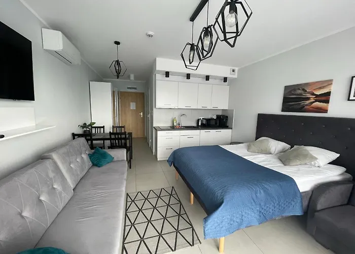 Kasprowicza 20 Luxury - Free Pool, Saunas, Salzgrotte, Jacuzzi, Gym, Children's Playroom, Fitness Kołobrzeg