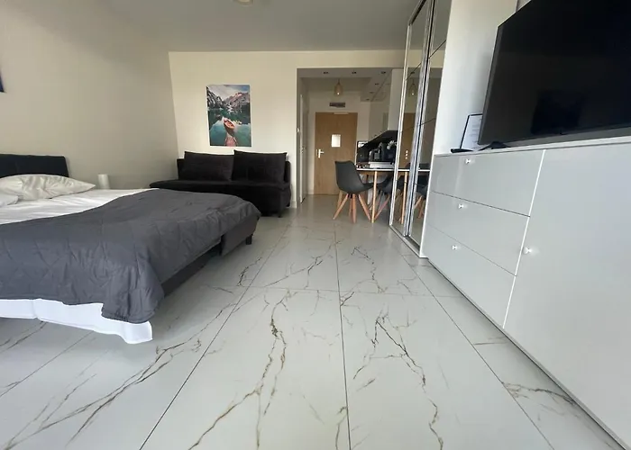 Kasprowicza 20 Luxury - Free Pool, Saunas, Salzgrotte, Jacuzzi, Gym, Children's Playroom, Fitness Kołobrzeg