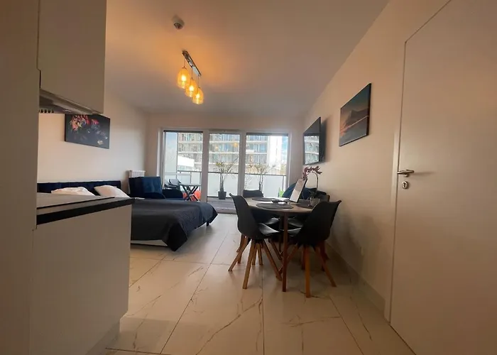 Kasprowicza 20 Luxury - Free Pool, Saunas, Salzgrotte, Jacuzzi, Gym, Children's Playroom, Fitness Kołobrzeg